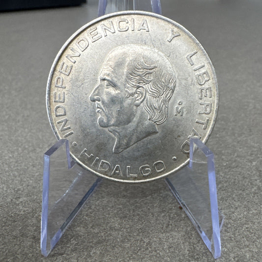 Mexico Estados Unidos Mexicanos HILDAGO 5 Pesos 1957 Mo  Mexico 72% Silver