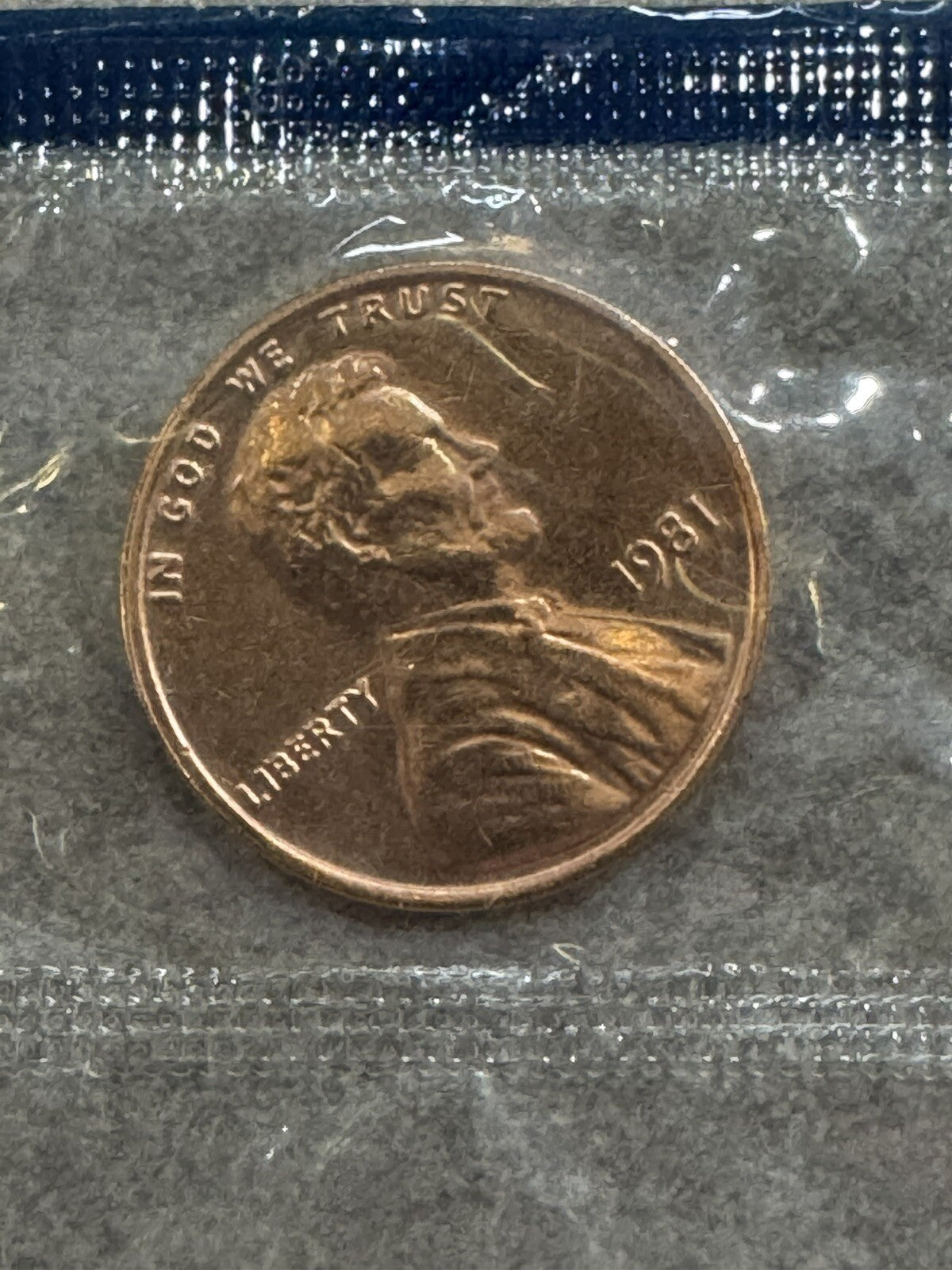 2) 1981 United States Mint Set In Cellophane Stunning Coins