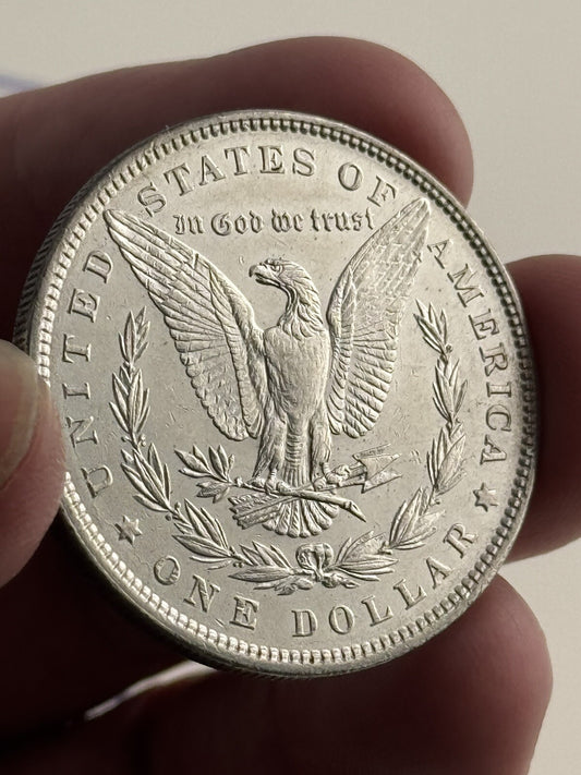 1898 MORGAN SILVER DOLLAR BU / AU UNCIRCULATED STUNNING LUSTER FULL LIBERTY .