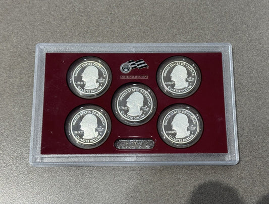 2010-S US Mint Silver Proof Set with COA & Box 14 Coins 90%