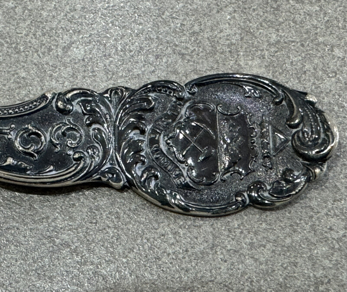 Vintage Solid Sterling Silver Texas Lone Star State 6” Collectible Spoon 21.5gr