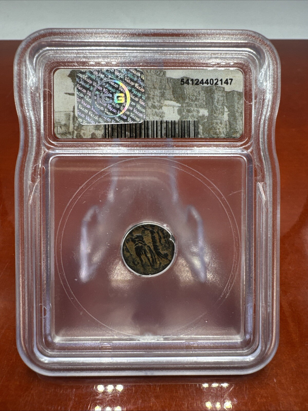 ICG - Genuine ROMAN EMPIRE Coin Slab 27BC-476AD Amazing Historical Bronze A5