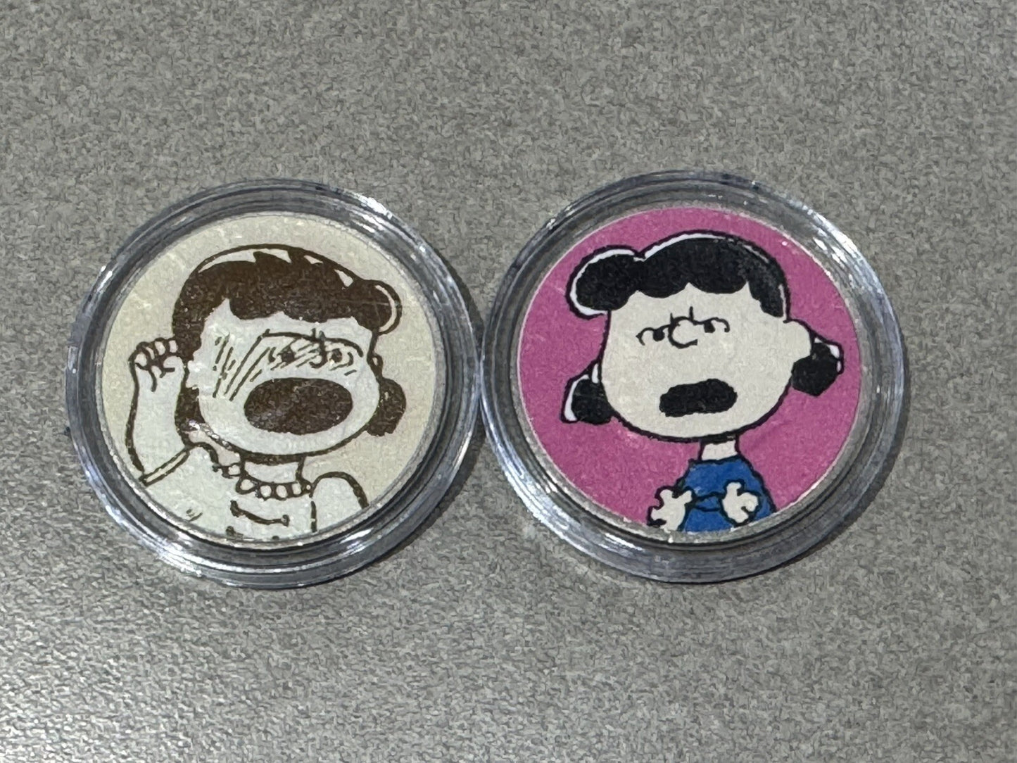 2011 NINE COIN PEANUTS MERRIK COLORIZED COIN COLLECTION WITH COA