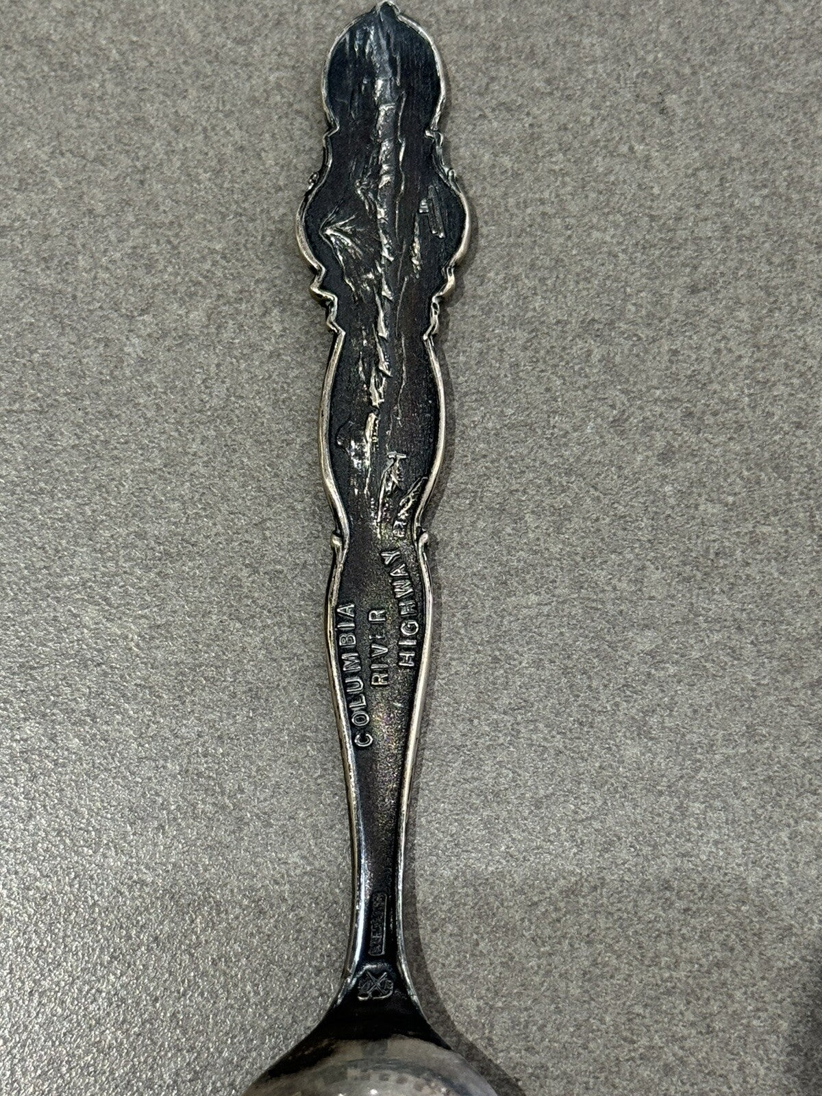 Columbia Mitchells point Portland Oregon Sterling Antique Spoon Souvenir 27gr 6”