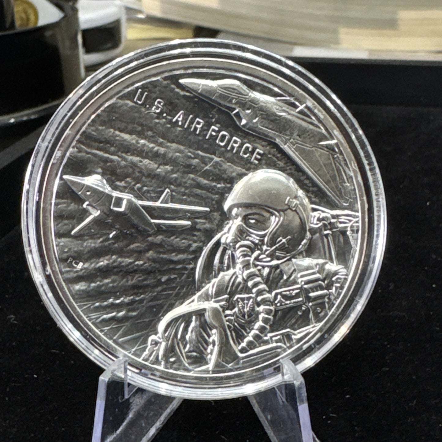 Armed Forces Silver Medal Program, 2.5 oz, US Air Force, Balan Design LIMITED ED