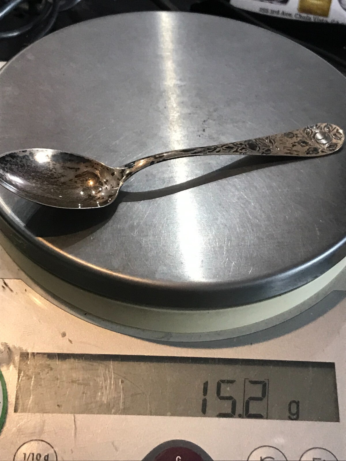 Vintage Personalized Sterling Spoon "BETH" 5.25" 15.2g nice toning