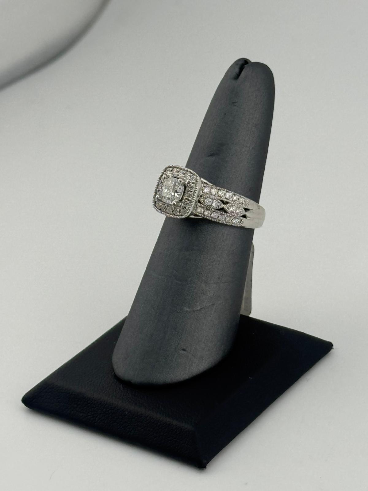 White Gold Ring