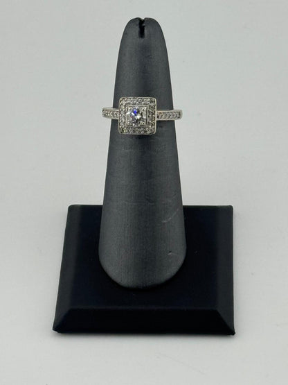 White Gold Diamond Ring