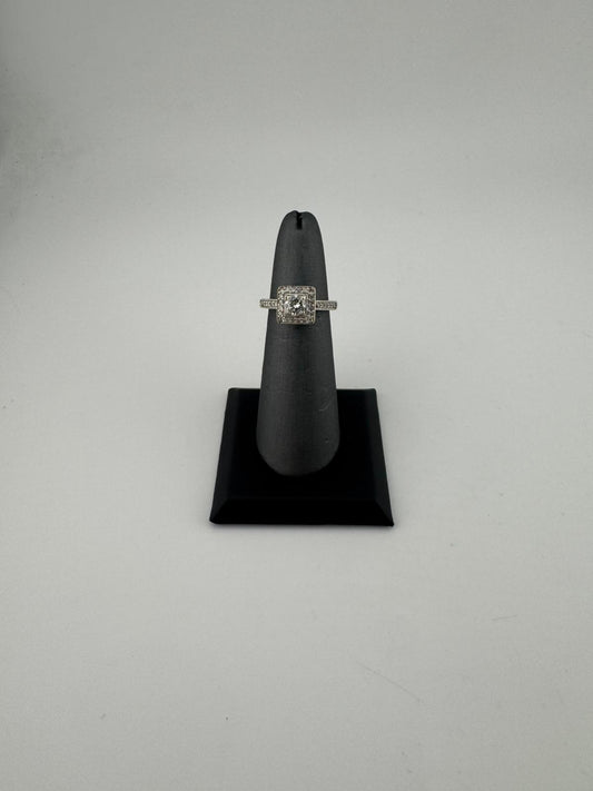 White Gold Diamond Ring