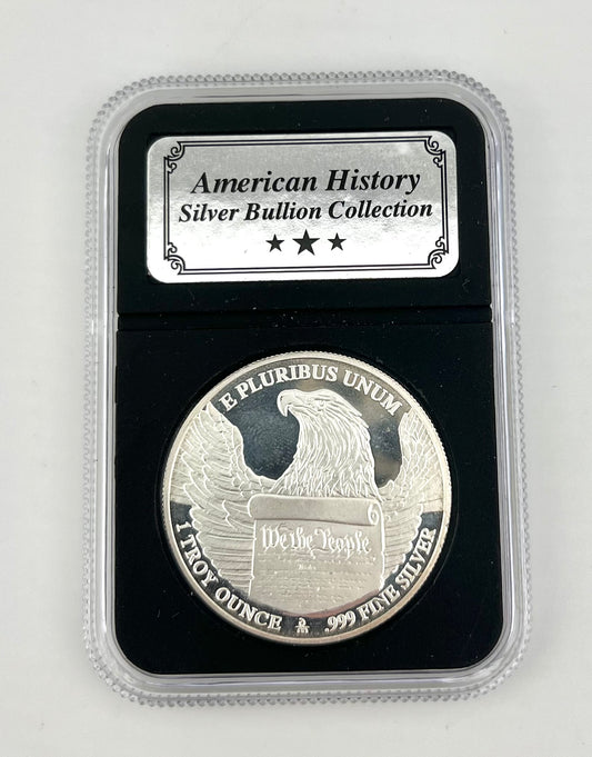 American History Bullion Collection Monroe Doctrine 1820's 1oz Silver Coin