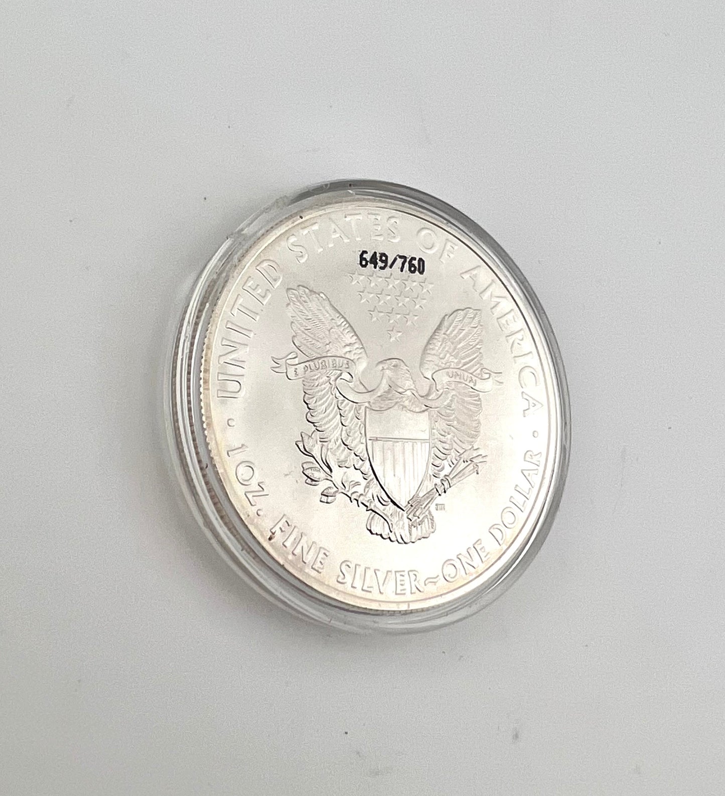 LIVING PRESIDENTS 2009 American Silver Eagle Coin 1 oz 649/760