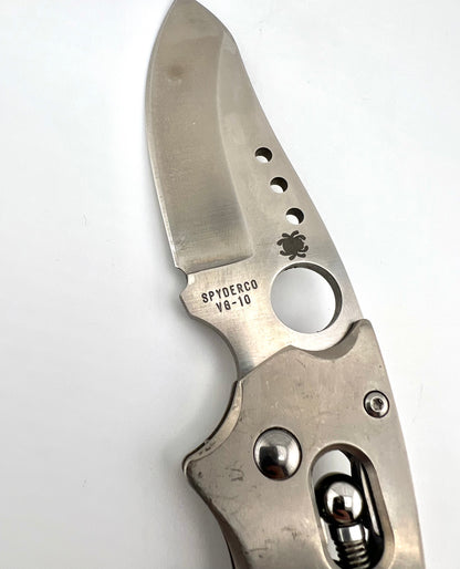 New Spyderco Phoenix White Micarta