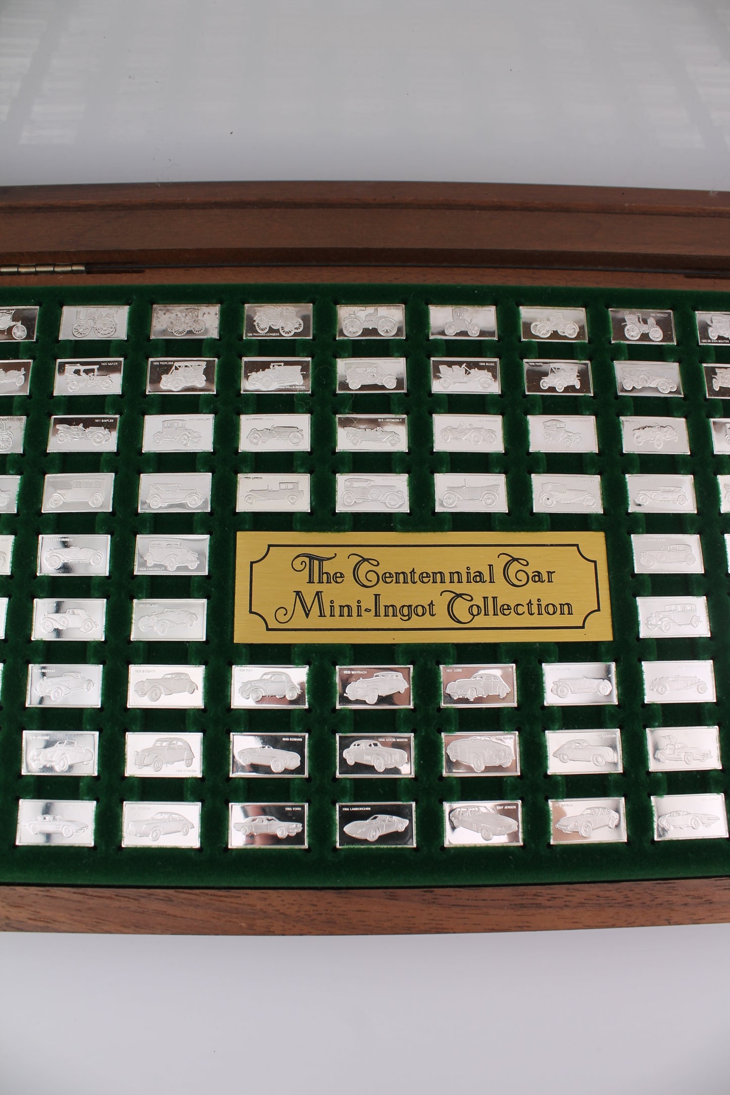 The Centennial Car Mini-Ingot Collection