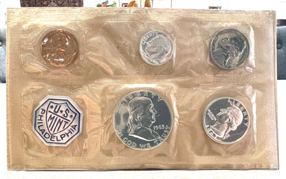 1963 proof set coins U.S. Mint