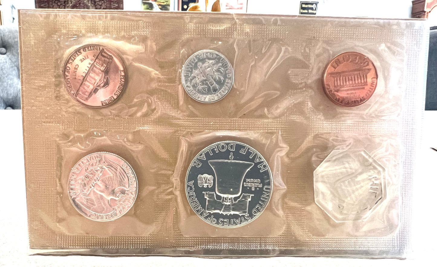 1963 proof set coins U.S. Mint