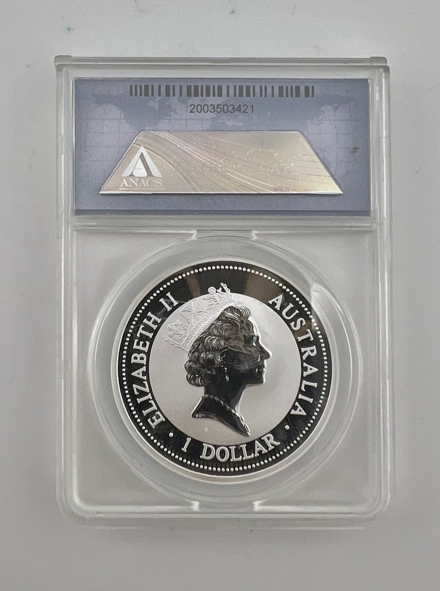 1994 Australia Kookaburra (ANACS MS70 DCAM) 1oz .999 Silver