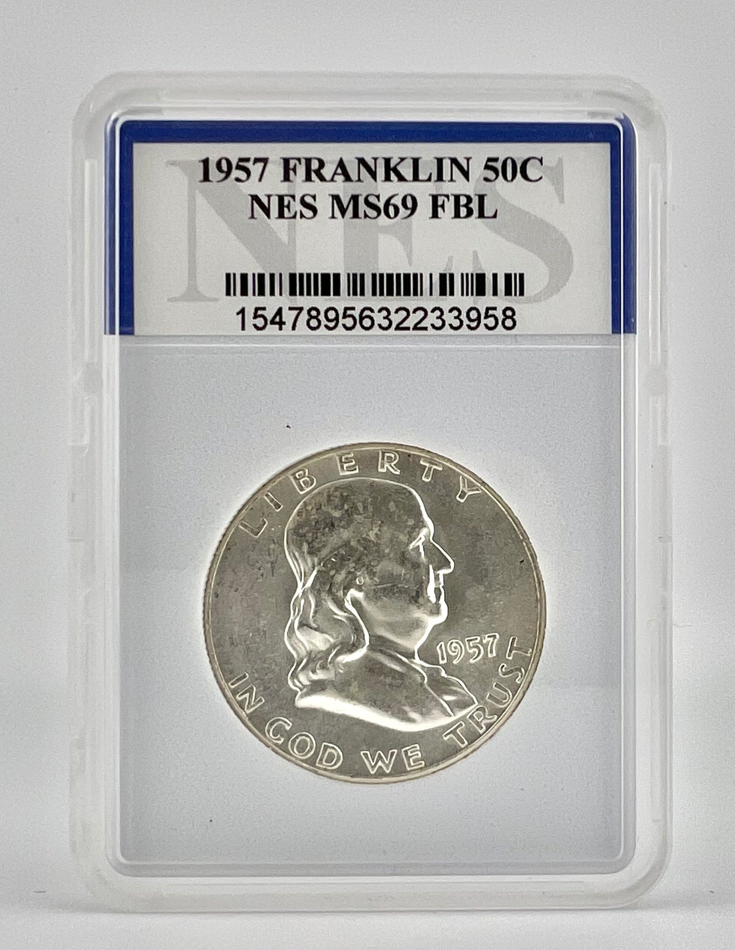 1957 Franklin 50 Cents