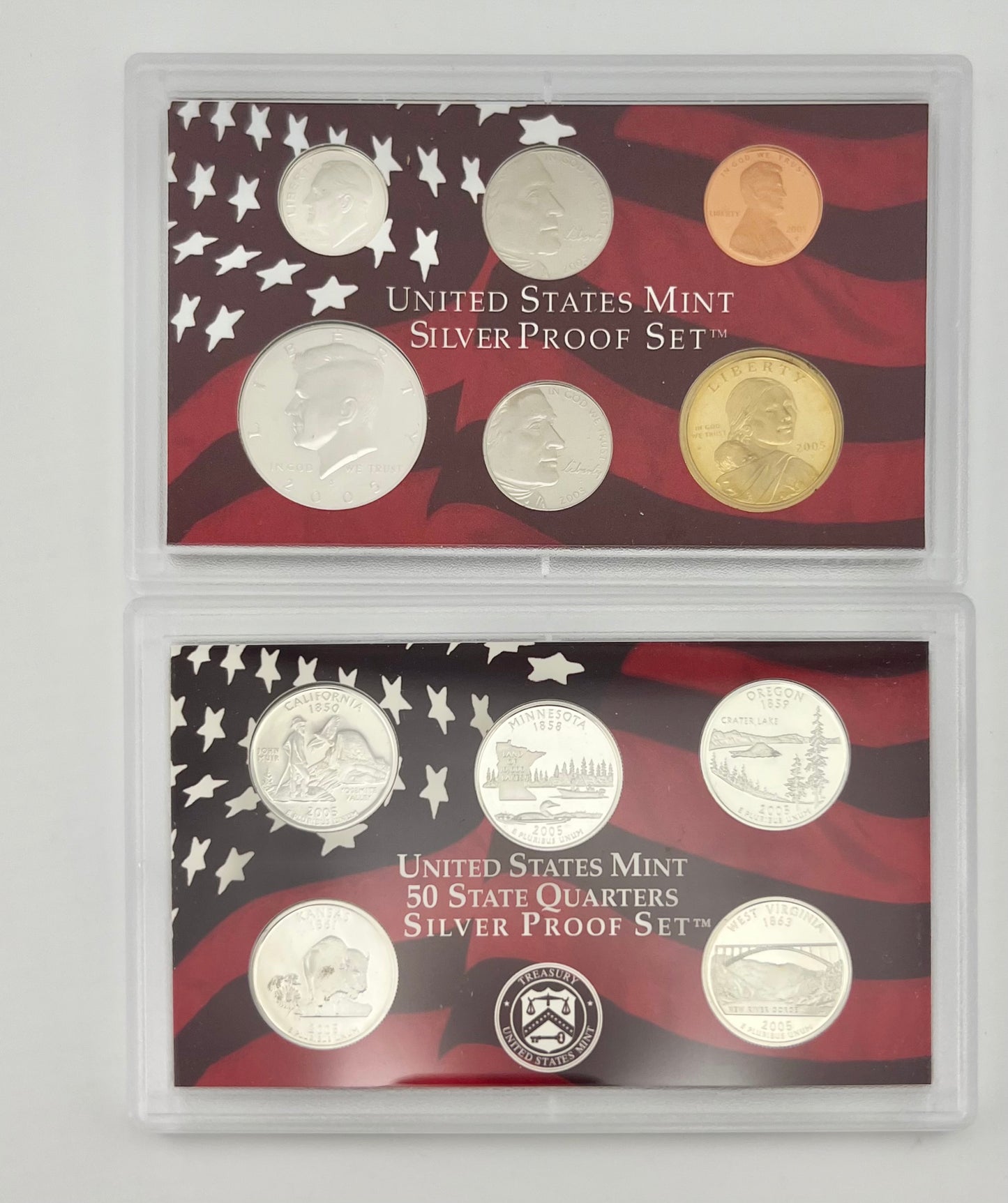 2005 United States Mint Silver Proof Set