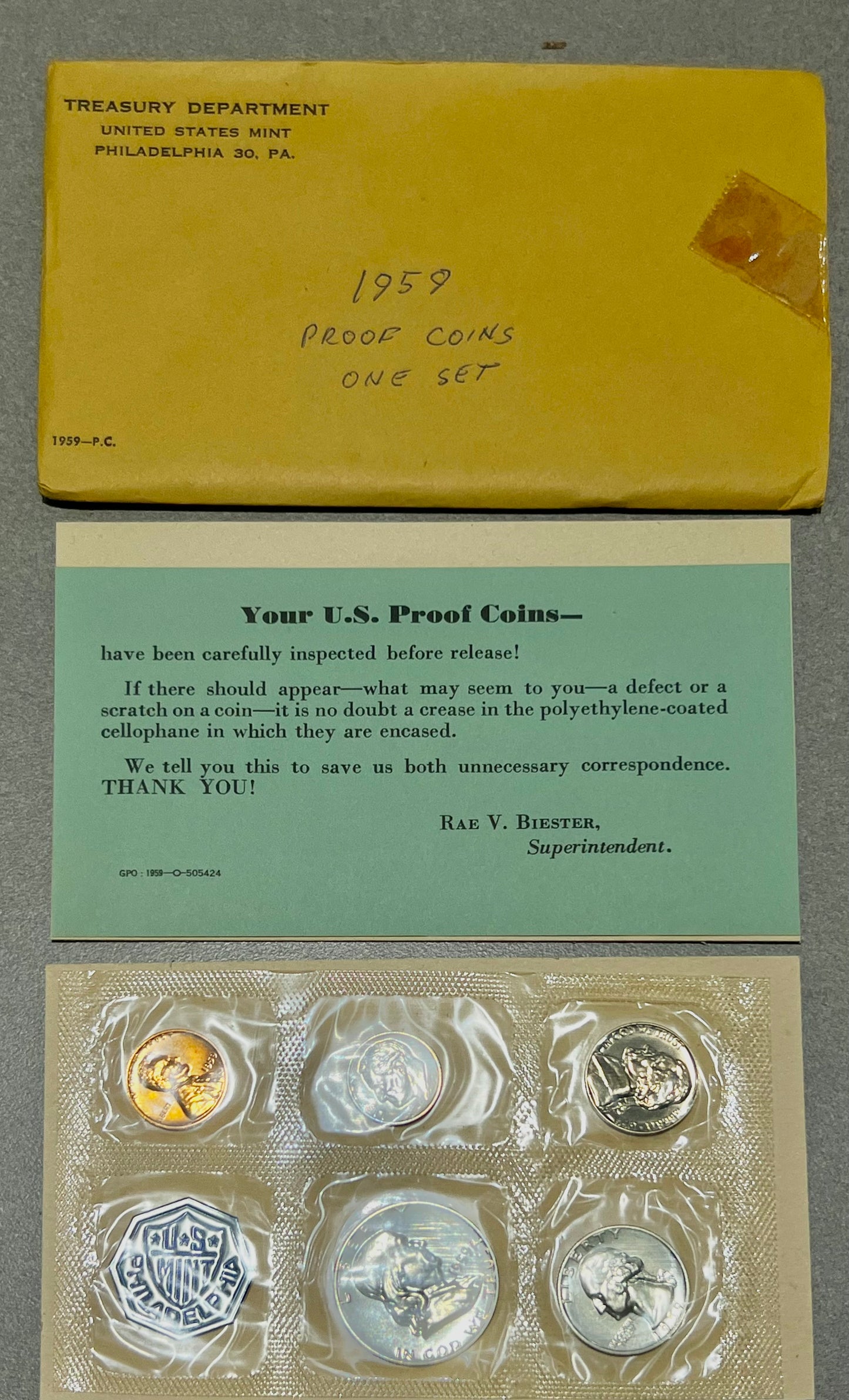 1959 United States Proof Set