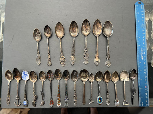 Silver spoons lot