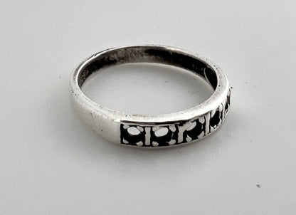 Sterling silver ring