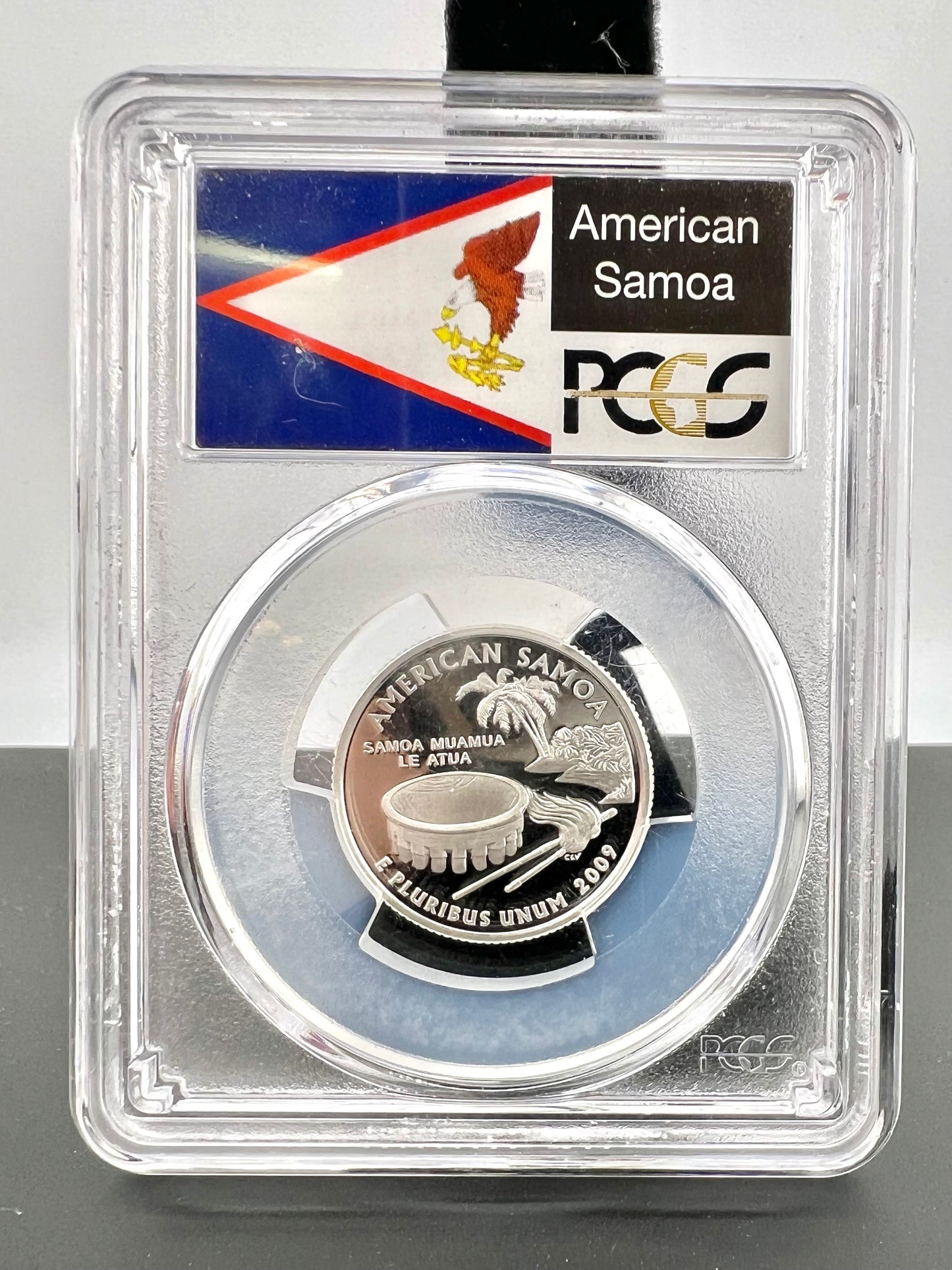 2009 S Quarter 25C PCGS PR70DCAM SILVER American Samoa US Territory