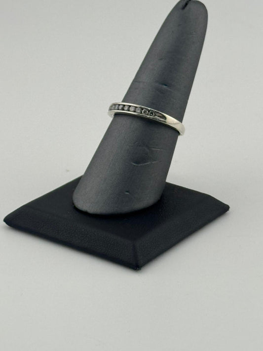 Silver Natural Diamond Ring