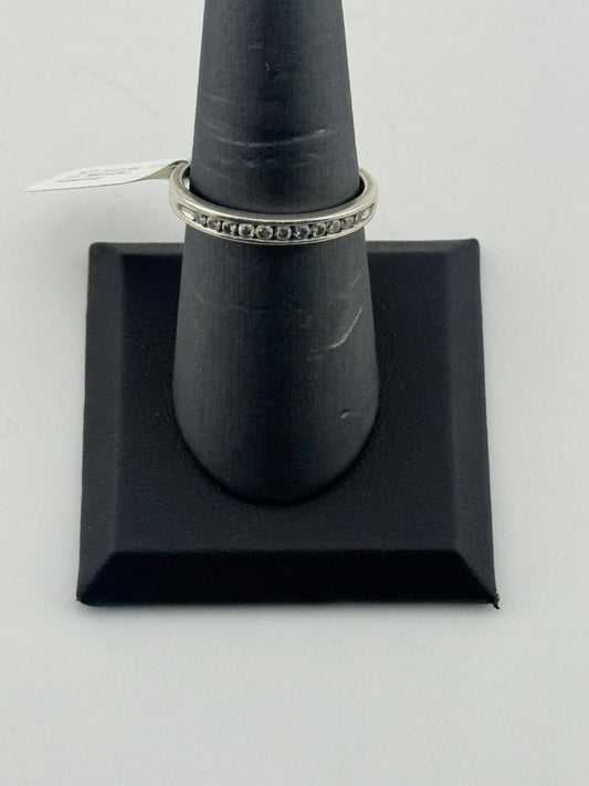 Silver Natural Diamond Ring