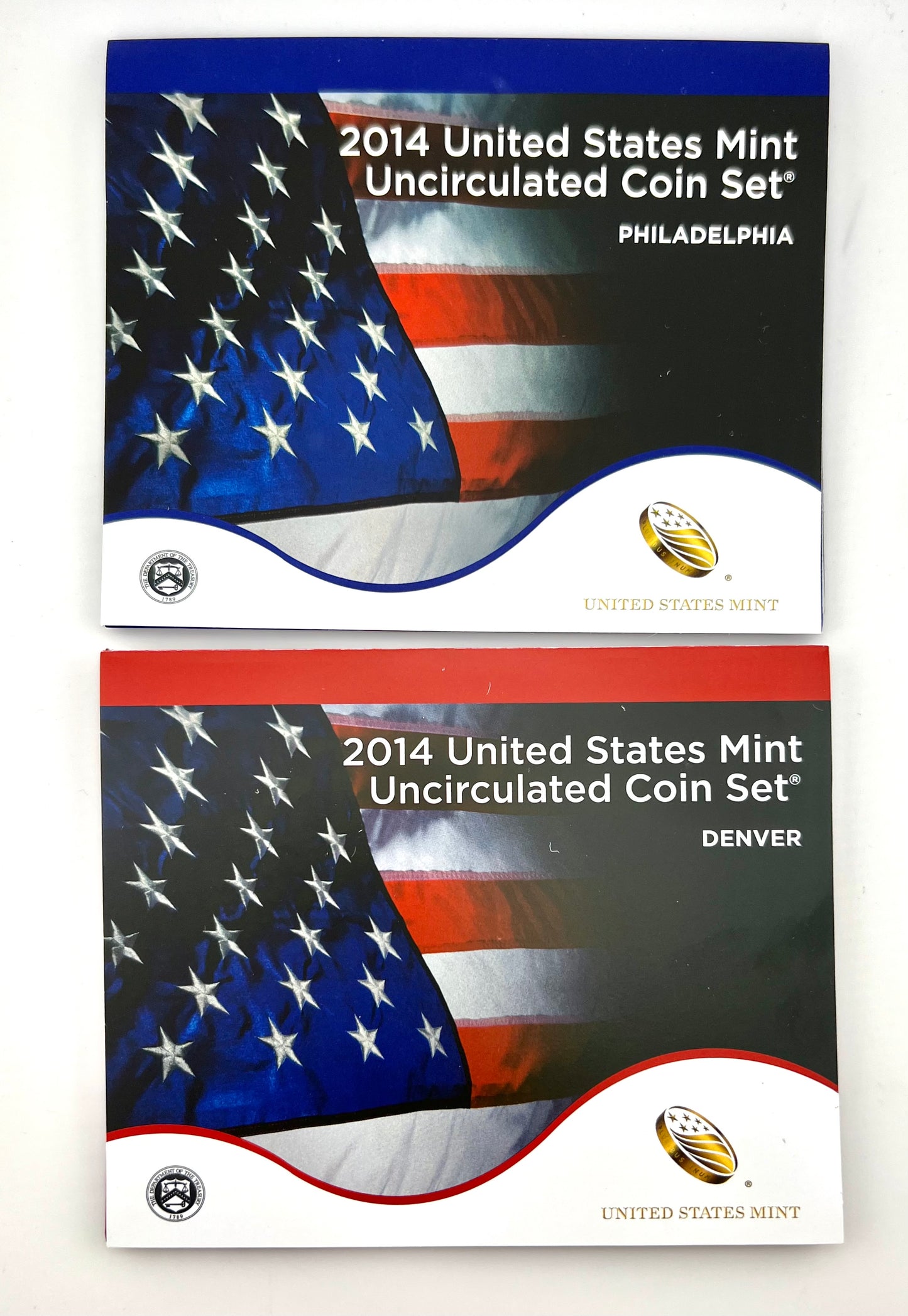 2014 United States Mint Uncirculated Coin Set Philadelphia And Denver