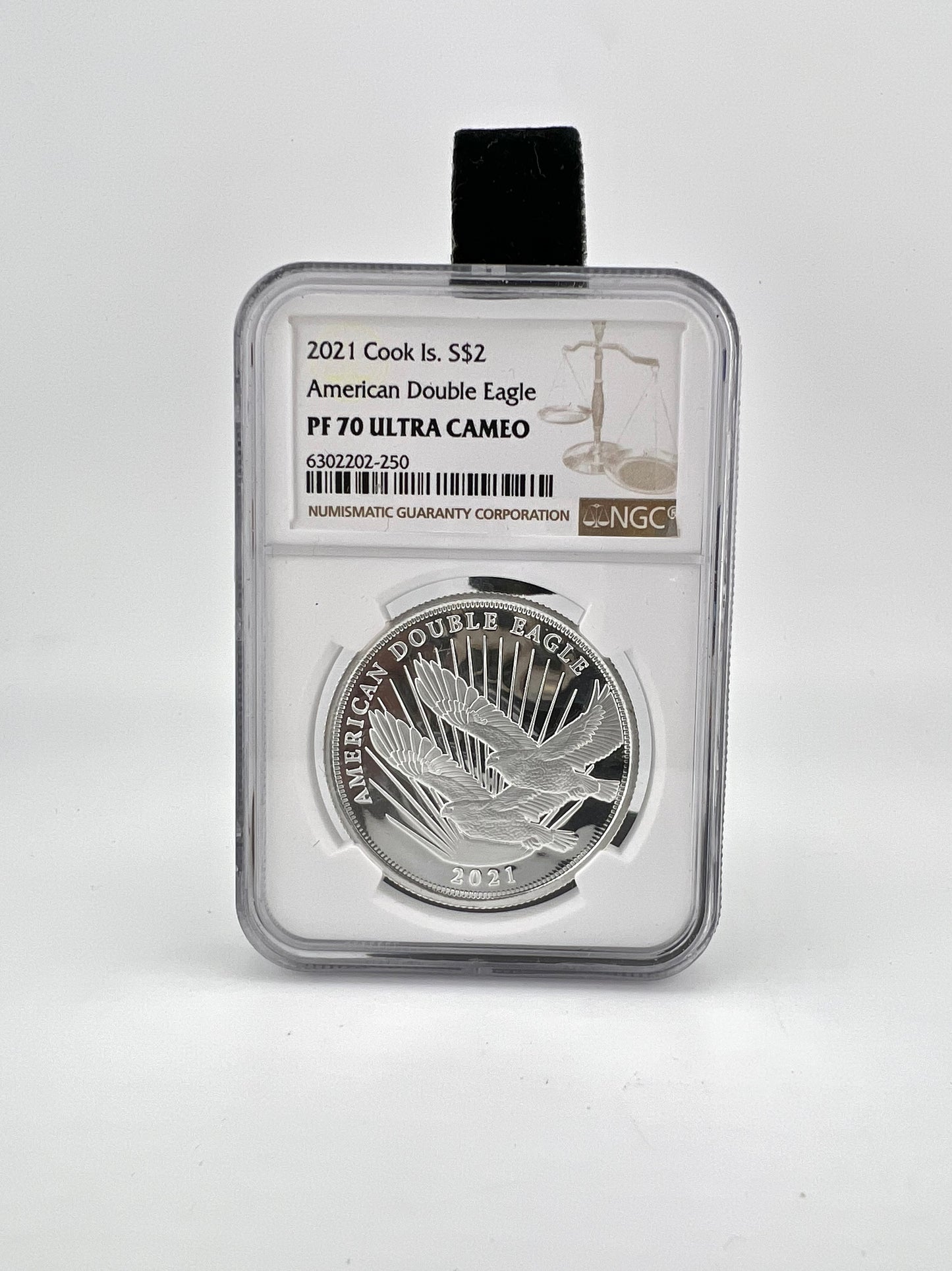 2021 $2 Cook Island American Double Eagle NGC PF 70 Ultra Cameo