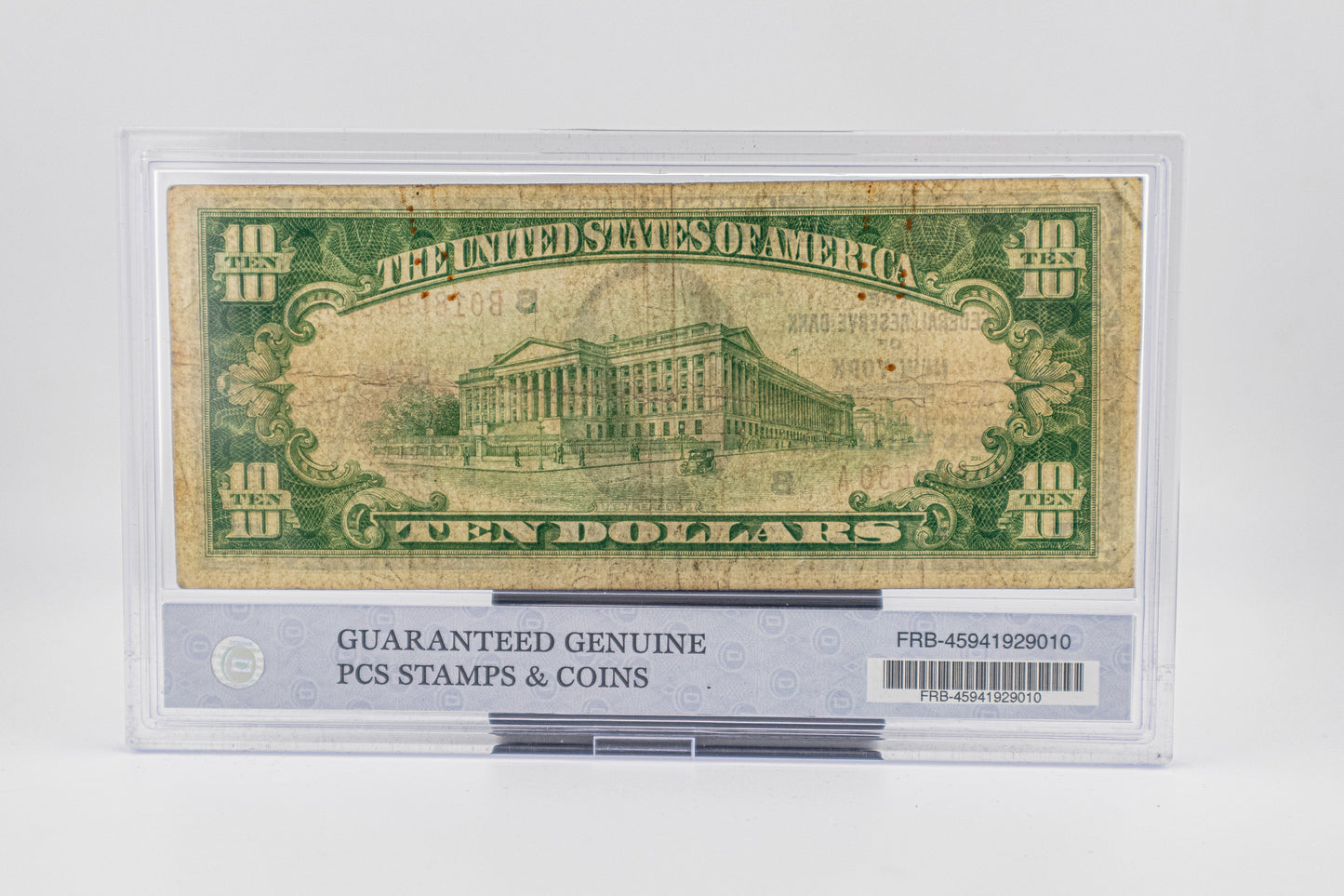 The Complete Denomination Set of 1929 Federal Reserve Bank Notes