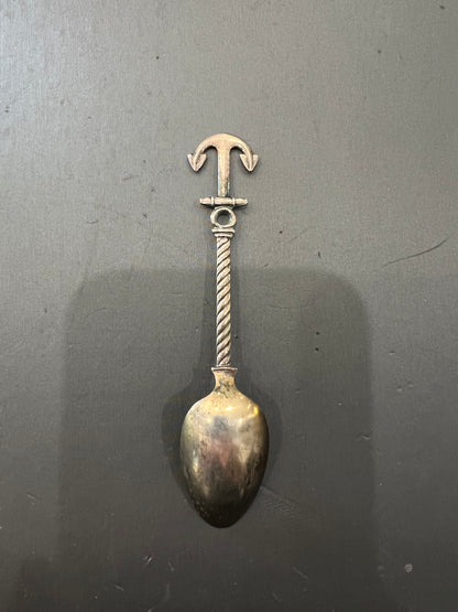 1893 Chicago World's Fair Anchor Rogers Nouveau Woman Souvenir Spoon