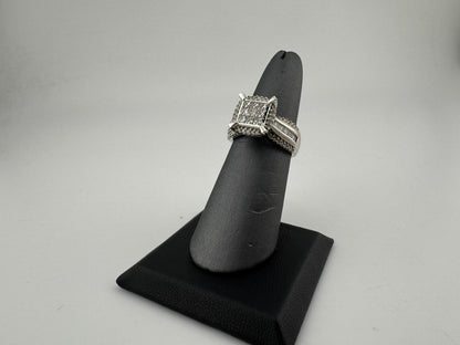 White Gold Diamond Ring