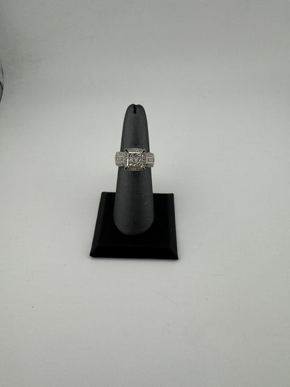 White Gold Diamond Ring