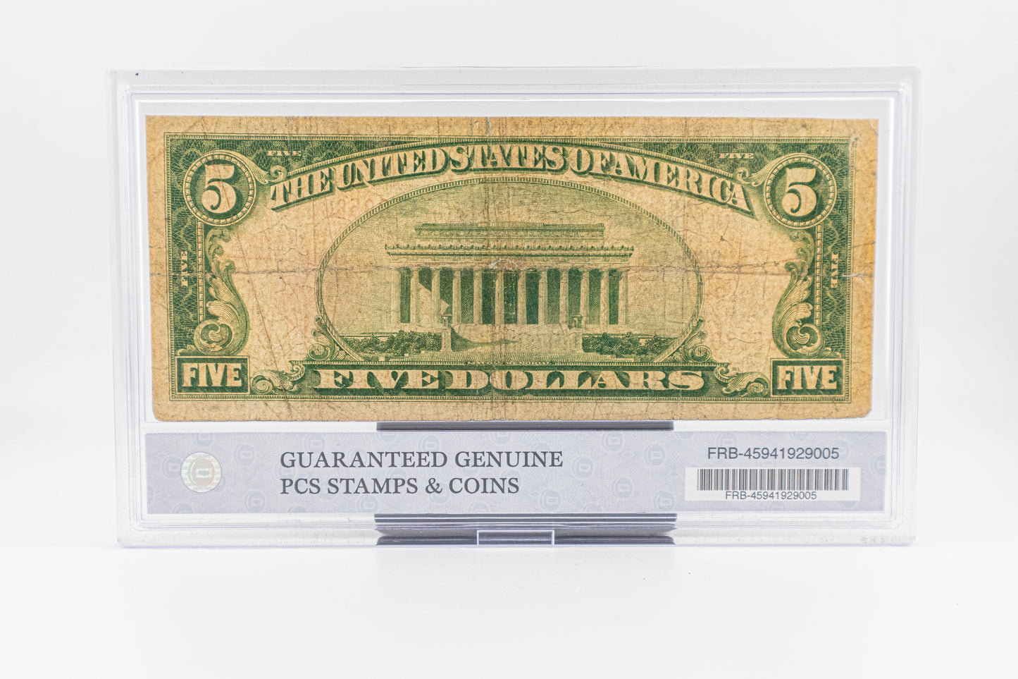 The Complete Denomination Set of 1929 Federal Reserve Bank Notes