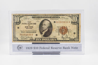 The Complete Denomination Set of 1929 Federal Reserve Bank Notes