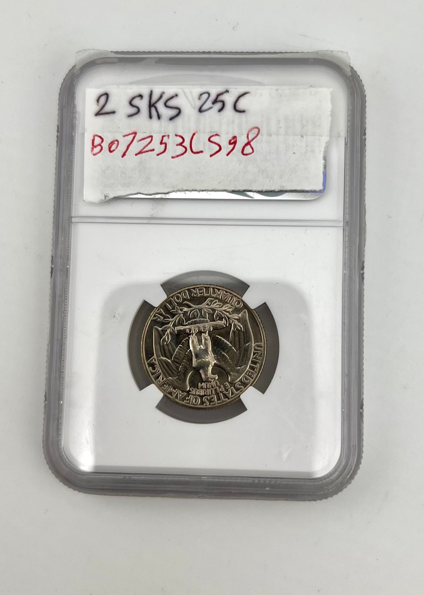 1966 SMS Washington Quarter certified MS 67 by NGC