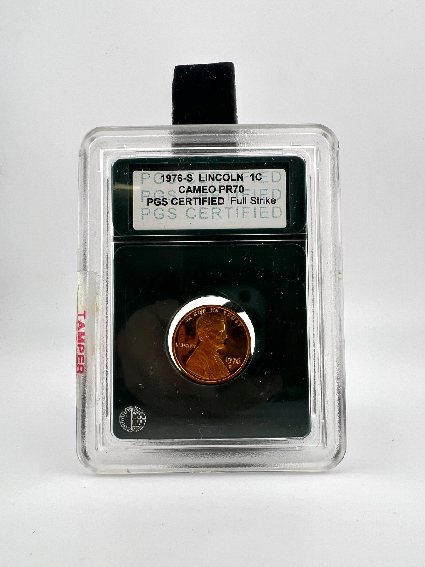 1976 s Lincoln 1 Cent Cameo PR70 PGS