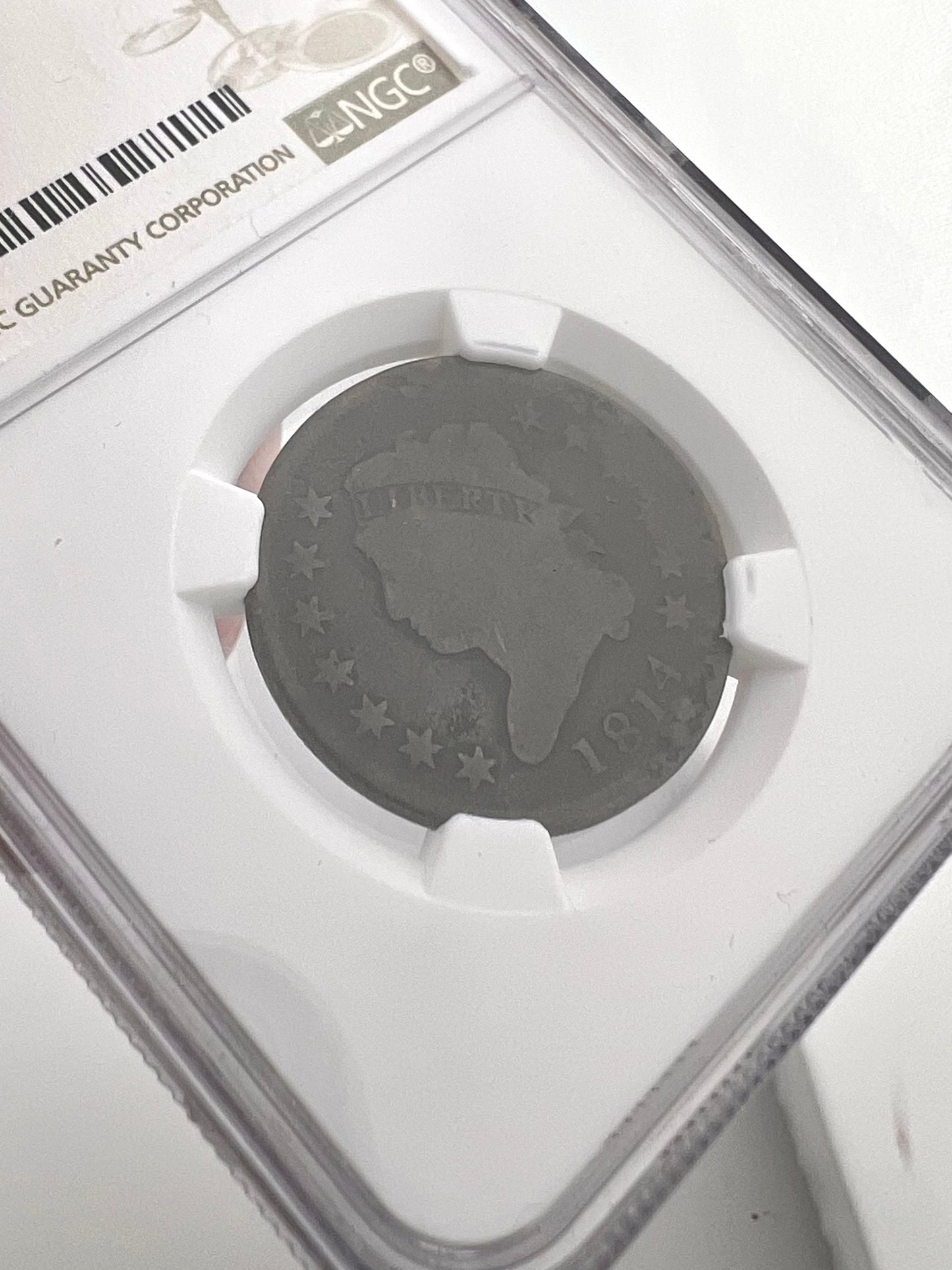 1814 Plain 4, 1 Cent Classic Head Large Cent NGC