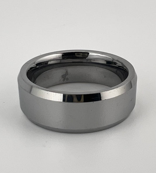 Men’s tungsten ring wideband