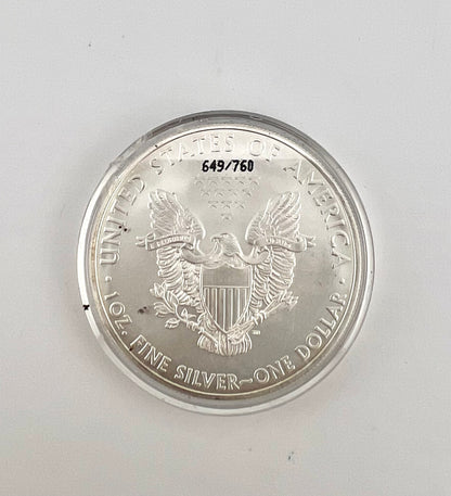 LIVING PRESIDENTS 2009 American Silver Eagle Coin 1 oz 649/760