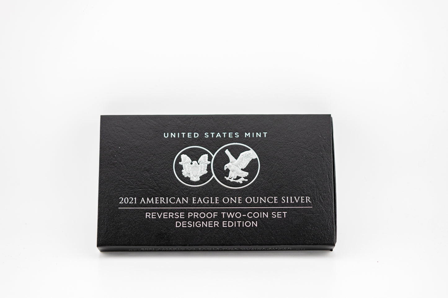 American Eagle 2021 One Ounce Silver Reverse Proof Two-Coin Set Designer Edition