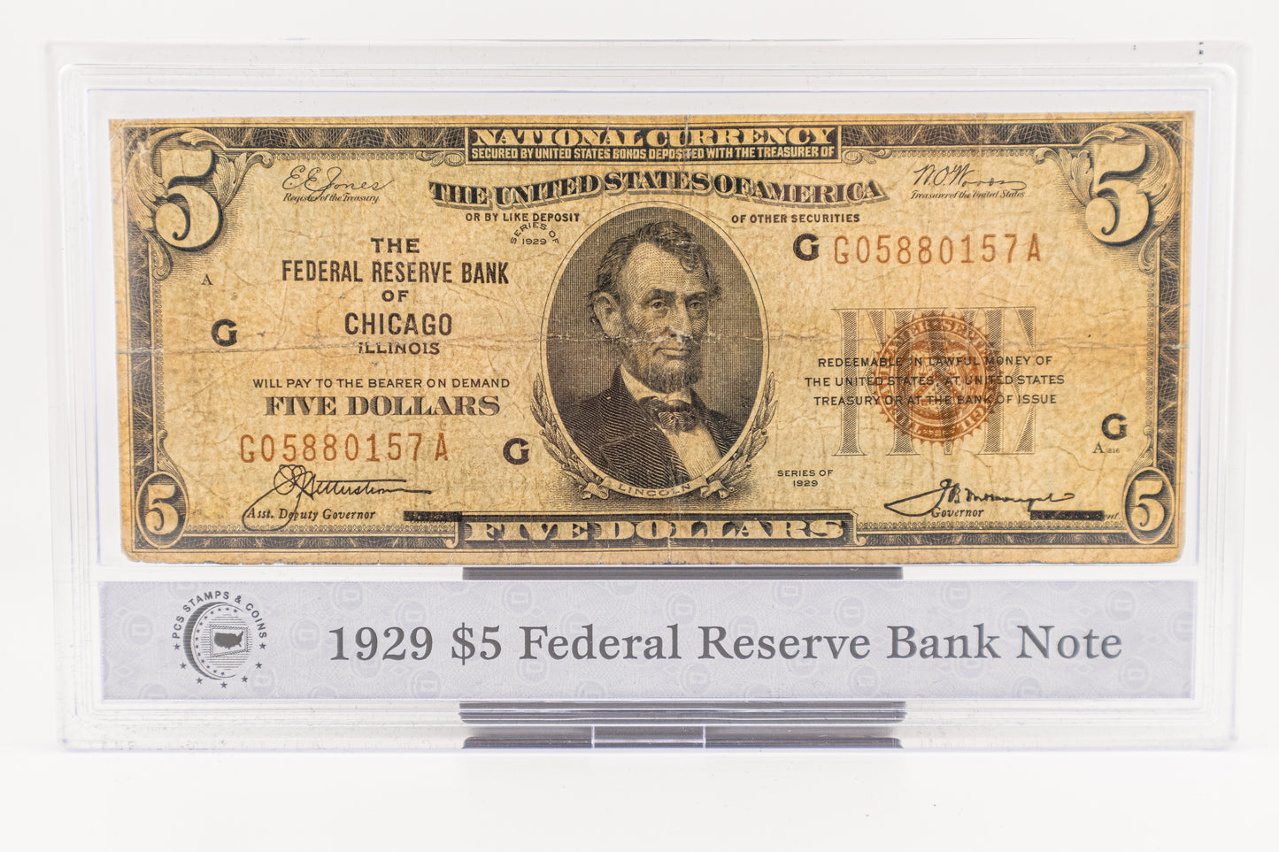 The Complete Denomination Set of 1929 Federal Reserve Bank Notes