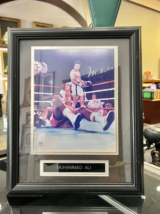 Muhammad Ali Field of Dreams signed photo