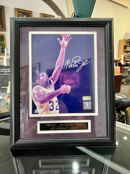 Magic Johnson Field of Dreams signed photo