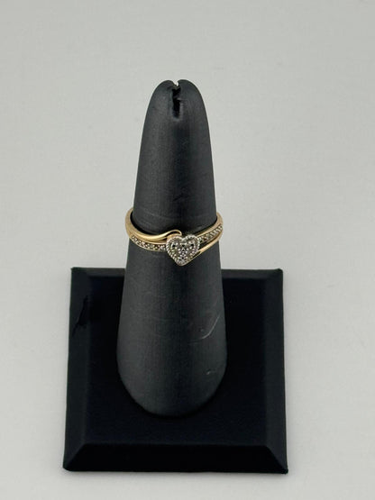 Gold Heart Ring