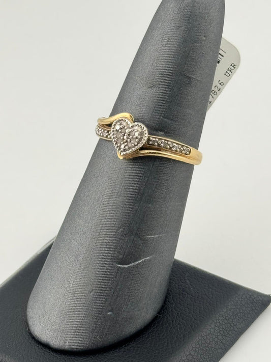 Gold Heart Ring