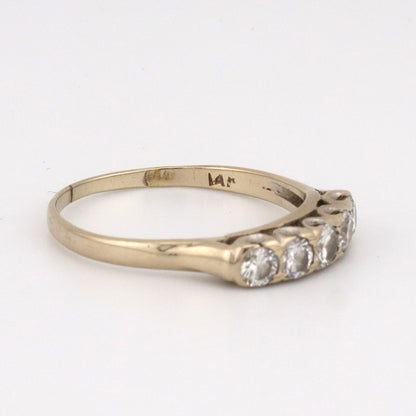 14k white gold .60 ct TDW