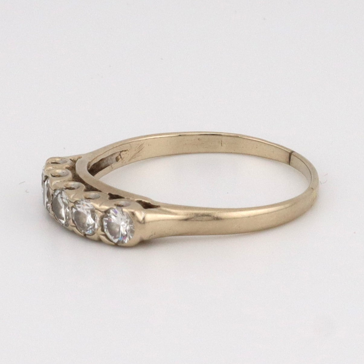 14k white gold .60 ct TDW