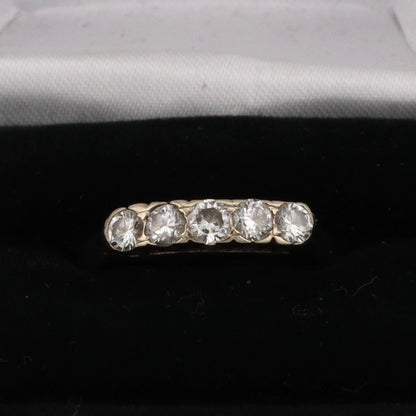 14k white gold .60 ct TDW